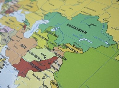 Печать карт на холсте Карта на ткани